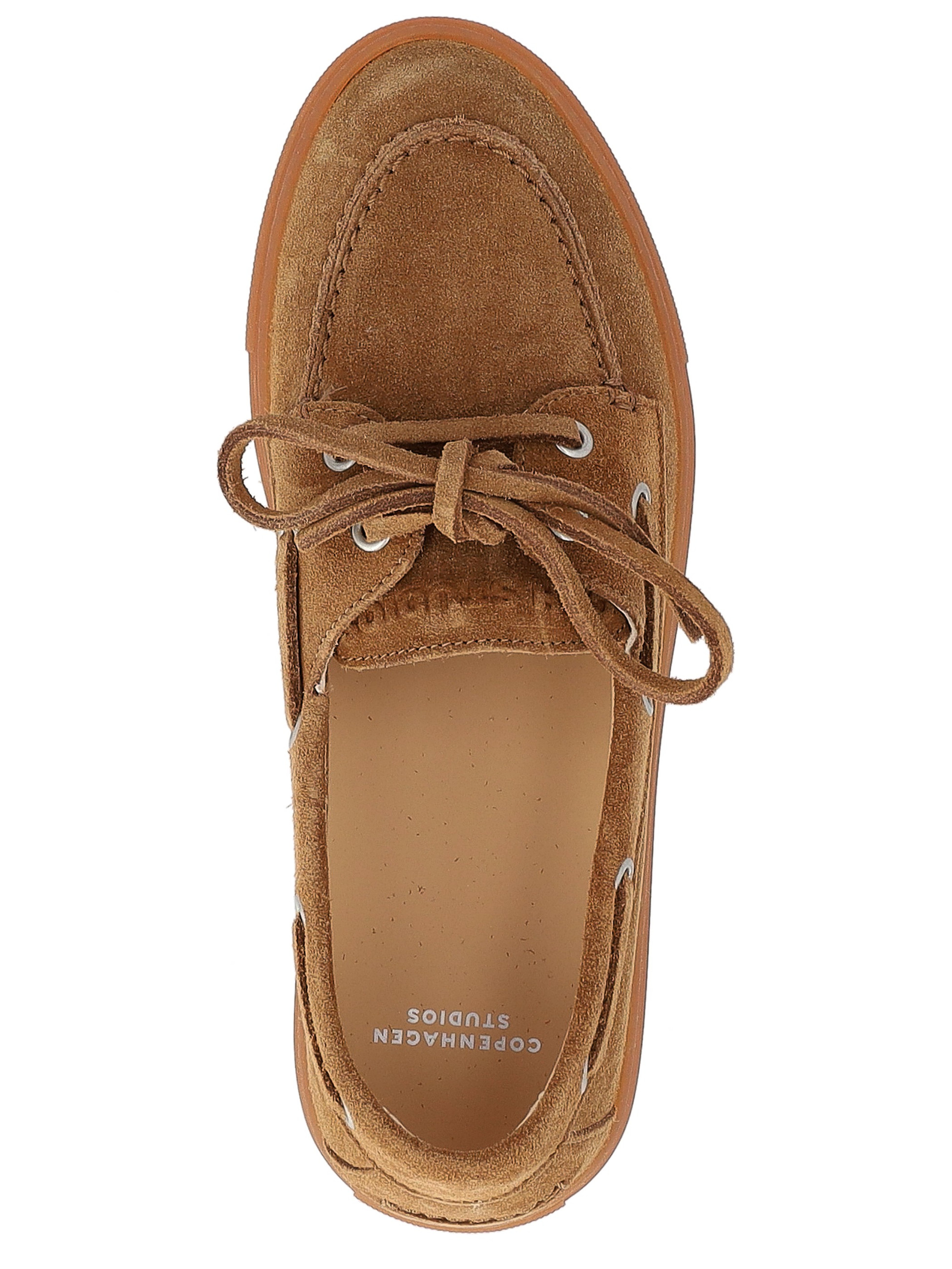 Mocassino Copenhagen Studios in camoscio marrone